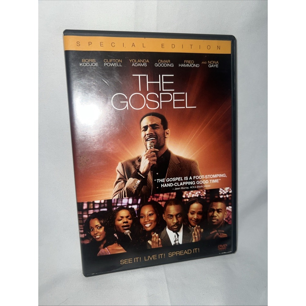 The Gospel 2006 (Special Edition) DVD Disc Boris Kodjoe Idris Elba Clifton Powel